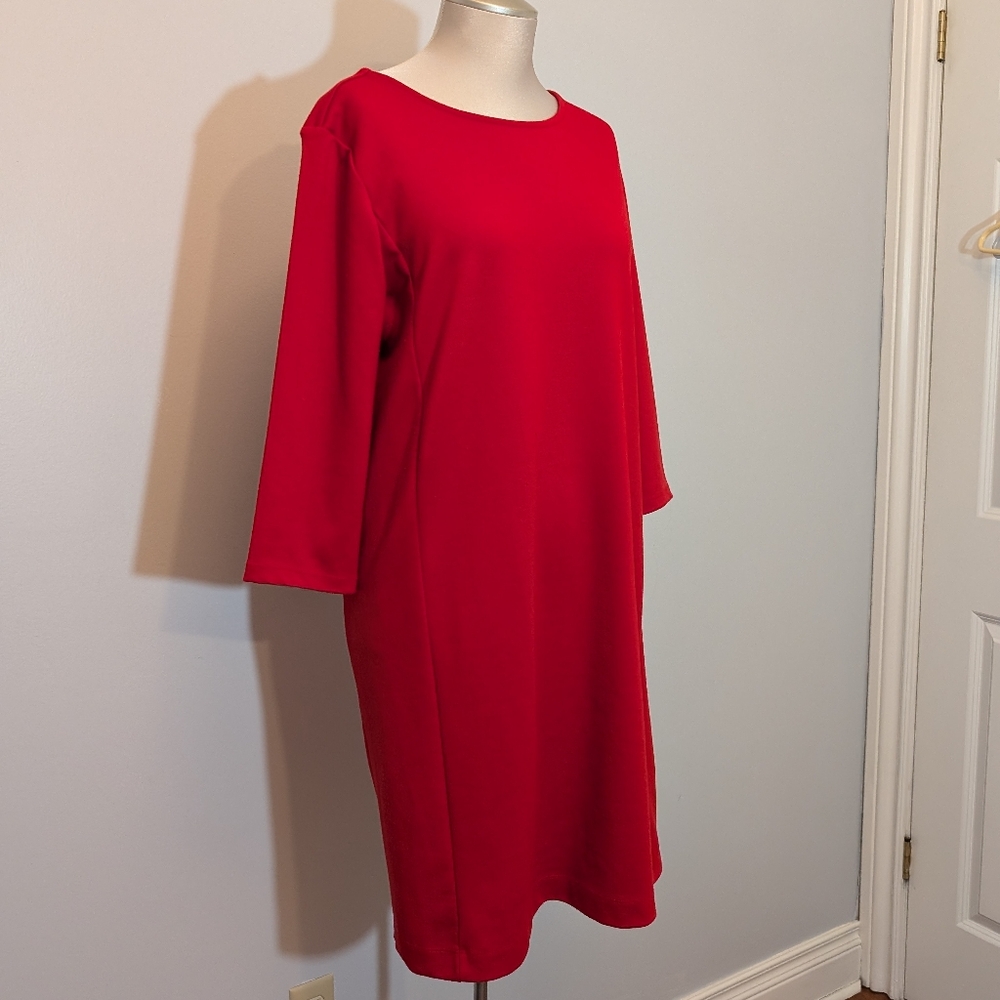 Gap Red Shift Dress